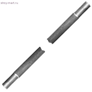 Отрезок трубы ВГП Ду 15 L=1000мм из труб по ГОСТ 3262-75 КАЗ - 4606034001608