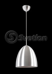 Светильник подвесной Svetlon, 5005 brushed aluminum/silver d=245mm Светильник подвесной Svetlon, 5005 brushed aluminum/silver d=245mm
