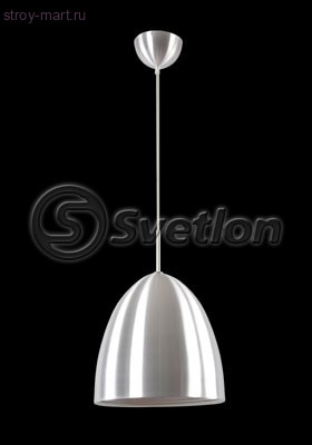 Светильник подвесной Svetlon, 5005 brushed aluminum/silver d=245mm Светильник подвесной Svetlon, 5005 brushed aluminum/silver d=245mm