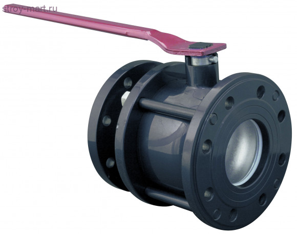 Кран шаровой сталь 09Г2С 11с67п Ду 80 Ру16 фл полный проход Маршал - 007-5316