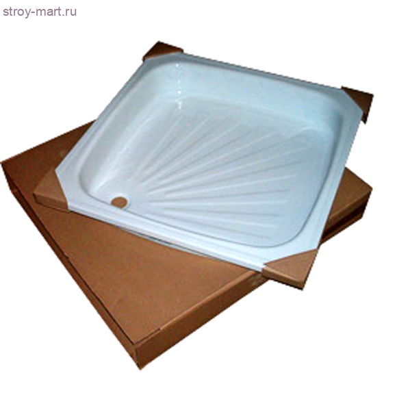 Поддон сталь 800х800 рифленый без сифона Гомель - 023-0859