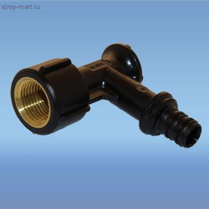 Угольник для PE-Xa для настенного монтожа PPSU/латунь Monolit Дн 16х1/2 ВР ELSEN EFA25.16-12W Угольник для PE-Xa для настенного монтожа PPSU/латунь Monolit Дн 16х1/2 ВР ELSEN EFA25.16-12W