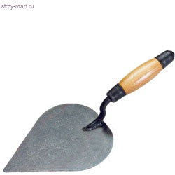Кельма штукатура стальная, деревянная ручка/Россия 86224 - С-000056243
