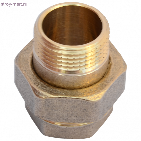 Соединитель латунь американка Ду 32 угл ВР/НР Faro STC 5682 - 4606034023310 Соединитель латунь американка Ду 32 угл ВР/НР Faro STC 5682 - 4606034023310