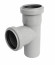 Тройник PP-H серый Дн 50х50х45° б/нап в комплекте Ostendorf 112200 - 4052836122001