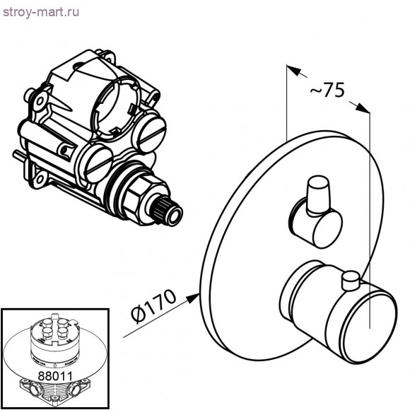 KLUDI BALANCE 528300575