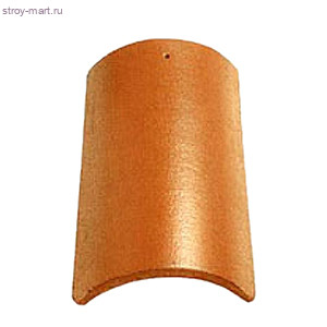 Браас Таунус коньковая черепица с зажимом (1шт) красный (2,5 шт/м.п.) - С-000116226 Браас Таунус коньковая черепица с зажимом (1шт) красный (2,5 шт/м.п.) - С-000116226