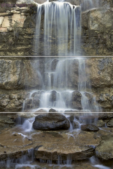 Каската Панно из 3 плиток ПН9КС1 50х74,7