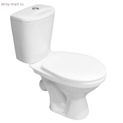 Унитаз Универсал боковой подвод шток косой выпуск б/комплекта с бачком Лобня - 4606034143377 Унитаз Универсал боковой подвод шток косой выпуск б/комплекта с бачком Лобня - 4606034143377