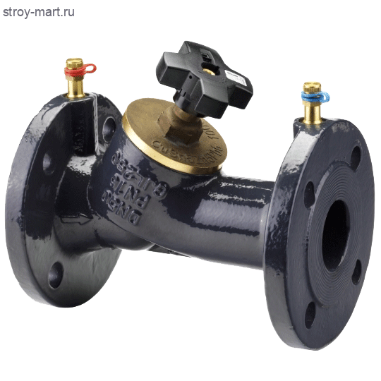 Клапан балансировочный MSV-F2 с изм/нип Ду 32 Ру25 ручной фл Danfoss 003Z1095 Клапан балансировочный MSV-F2 с изм/нип Ду 32 Ру25 ручной фл Danfoss 003Z1095