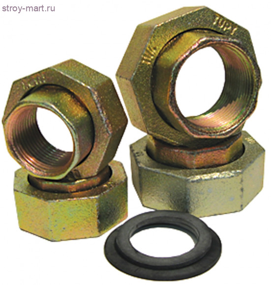 Резьбовое трубное соединение чуг.для насоса G 1 1/2' x Rp 3/4' - Резьбовое трубное соединение чуг.для насоса G 1 1/2' x Rp 3/4'