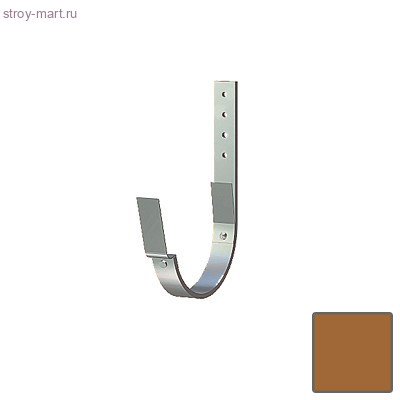 Lindab, Крюк крепления желоба, 70 мм, 150 мм, (778) RAL 8003 медный металлик - С-000107821 Lindab, Крюк крепления желоба, 70 мм, 150 мм, (778) RAL 8003 медный металлик - С-000107821