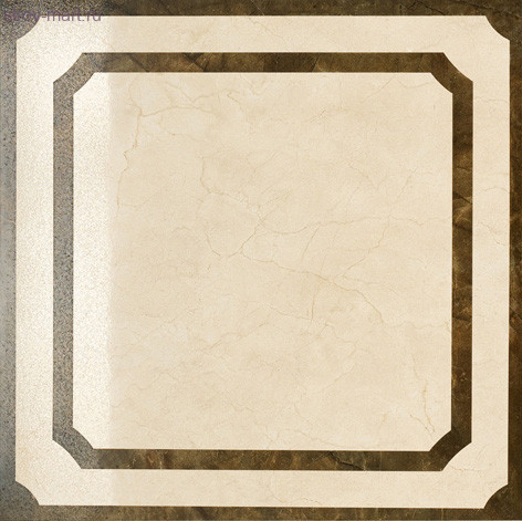 Шарм Крим вставка Фрэйм 60x60 шлифованная Шарм Крим вставка Фрэйм 60x60 шлифованная