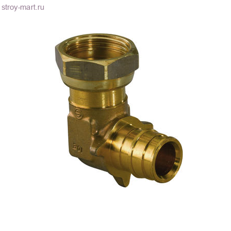 Угольник для PE-X латунь Дн 16х1/2 нак/г Uponor 1047879 Угольник для PE-X латунь Дн 16х1/2 нак/г Uponor 1047879