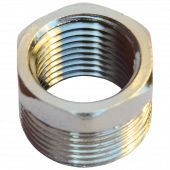 Футорка никель Faro Ду15х25 - 027-3225 Футорка никель Faro Ду15х25 - 027-3225