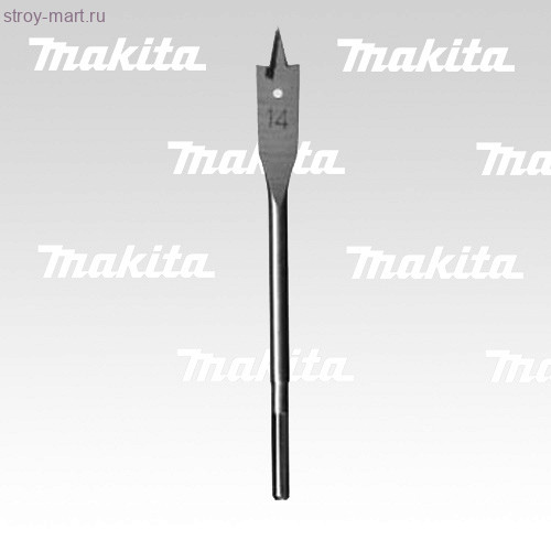 Сверло плоскофрезерное, 14х150мм,хв-6-ти гран 1\4" - D-07711