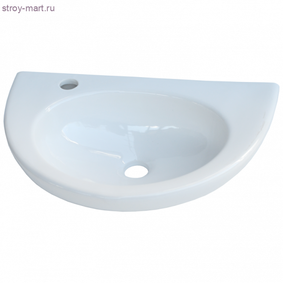 Умывальник прав УЮТ белый 1 отверстие 1 величины б/комплекта Лобня - 4606034065976 Умывальник прав УЮТ белый 1 отверстие 1 величины б/комплекта Лобня - 4606034065976