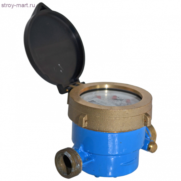 Счётчик х/в крыльчатый одноструйный ВКМ Росич Ду 15 Ру16 40С L=110мм резьба ПК Прибор - 030-0384