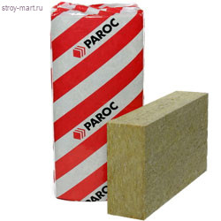 Paroc eXtra 100 600х1200 BP/24 (8 шт/уп.) 5,76 м2, 0,576 м3 (утеплитель) - С-000086427