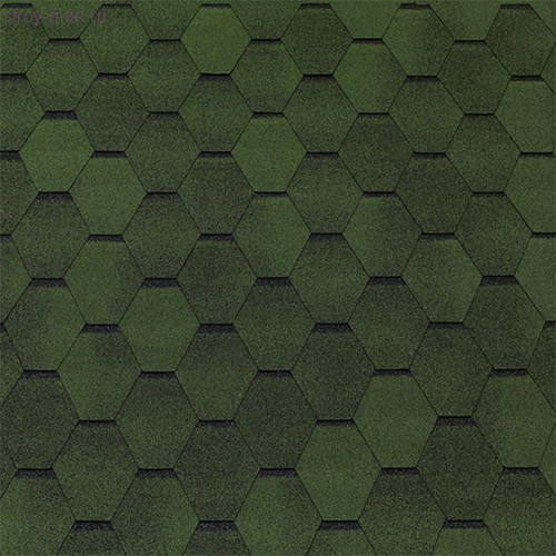 Битумная черепица TOP Shingle Смальто, цвет: зеленый (3, кв. м) под. 52 уп - С-000109772 Битумная черепица TOP Shingle Смальто, цвет: зеленый (3, кв. м) под. 52 уп - С-000109772