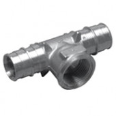 Тройник для PE-X латунь Дн 16х1/2 ВР Uponor 1047885 Тройник для PE-X латунь Дн 16х1/2 ВР Uponor 1047885