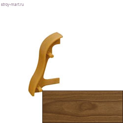 Соединитель для плинтуса ЭТ-127 вяз EсoLine (2 шт./уп.; 25 уп. / кор.) - С-000057927