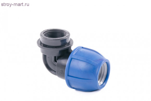 Отвод ПЭ Дн 20х1/2 ВР компресс РосТурПласт 11535 Отвод ПЭ Дн 20х1/2 ВР компресс РосТурПласт 11535