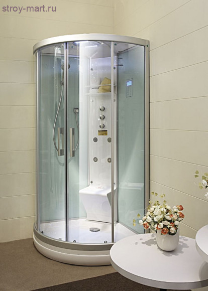 Паровая кабина 990х990х2180 мм Модель A-8022 Паровая кабина 990х990х2180 мм Модель A-8022