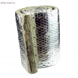 Мат прошивной из кам ваты,100кг/м3 100мм*1000*8000, в уп 2,5м2, Paroc Wired Mat 100 AL1 - С-000096469 Мат прошивной из кам ваты,100кг/м3 100мм*1000*8000, в уп 2,5м2, Paroc Wired Mat 100 AL1 - С-000096469