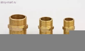 Ниппель латунный ЦВЕТЛИТ - Ду25 CDFA0111A10003 Ниппель латунный ЦВЕТЛИТ - Ду25 CDFA0111A10003