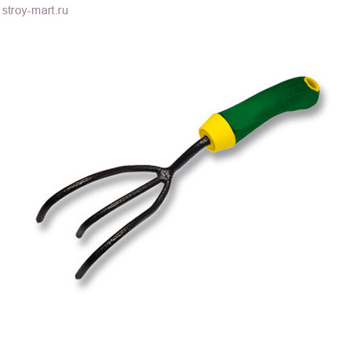 Рыхлитель 3-зубый, защитное покрытие, обрезиненная эргономичная рукоятка / Palisad 62375 - С-000096850 Рыхлитель 3-зубый, защитное покрытие, обрезиненная эргономичная рукоятка / Palisad 62375 - С-000096850