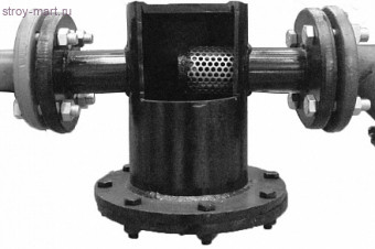 Грязевик вертикальный фланцевый стальной - Ру16 Ду300 Грязевик вертикальный фланцевый стальной - Ру16 Ду300