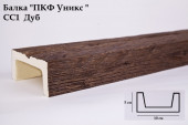 Балка СС1-Дуб 50х100х3000мм