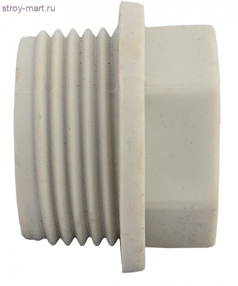 Пробка PP-R серый Ду 3/4 НР Firat - 4606034033586 Пробка PP-R серый Ду 3/4 НР Firat - 4606034033586