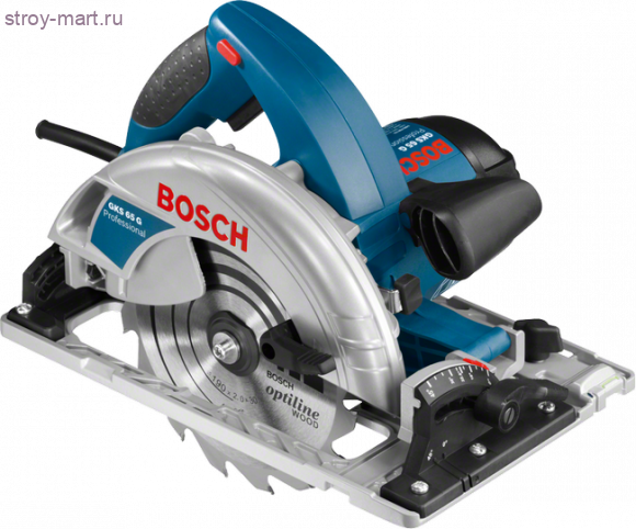 Ручная циркулярная пила Bosch GKS 65 G Professional - 601668903 Ручная циркулярная пила Bosch GKS 65 G Professional - 601668903