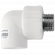 Угольник PP-R комбинированн белый Дн 25x1/2 НР РосТурПласт 10801 - 4640014212011
