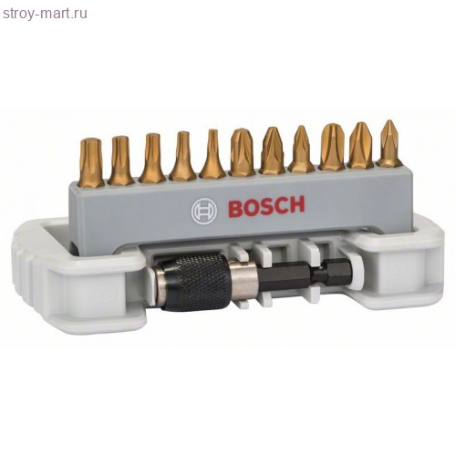 Набор бит-12 PH,PZ,T+быстросмен держ - 2608522126 Набор бит-12 PH,PZ,T+быстросмен держ - 2608522126