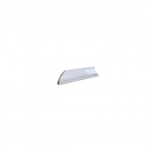 Уголок-срез 3,5*20 Белый 120шт (60 шт. левых, 60 шт. правых)