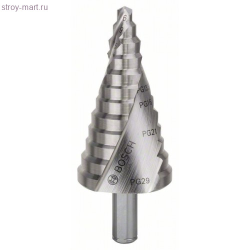 Ступ сверло HSS 12 ступ PG7-PG21 - 2608587428 Ступ сверло HSS 12 ступ PG7-PG21 - 2608587428