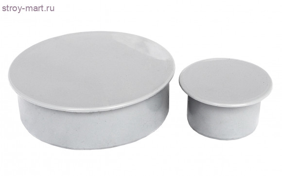 Заглушка PP-H серый Дн 110 б/нап РосТурПласт 11307 Заглушка PP-H серый Дн 110 б/нап РосТурПласт 11307