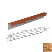 Фронтонная планка резная (правая) Gerard (Rosso 201), L=1,2м - С-000115667 Фронтонная планка резная (правая) Gerard (Rosso 201), L=1,2м - С-000115667