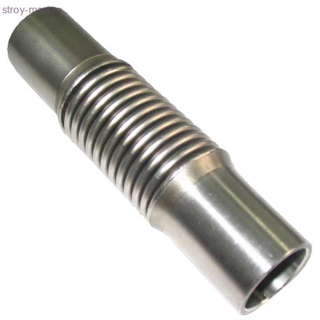 Компенсатор сильфонный осевой КСО Ру16 бар под приварку КСО150-16-50 Компенсатор сильфонный осевой КСО Ру16 бар под приварку КСО150-16-50