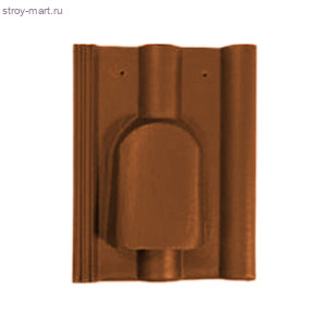 Браас Таунус вентиляционная черепица 420х330мм коричневый - С-000116225 Браас Таунус вентиляционная черепица 420х330мм коричневый - С-000116225
