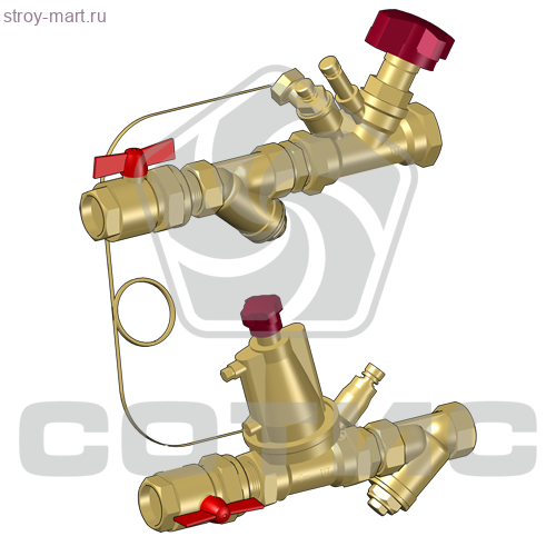 Модуль ввода этажного узла учета тепловой энергии с комбинированной балансировкой МВТ КБ2 СОТИС-Unit - МВТ 32-20 КБ2 (ТА) Модуль ввода этажного узла учета тепловой энергии с комбинированной балансировкой МВТ КБ2 СОТИС-Unit - МВТ 32-20 КБ2 (ТА)