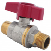 Кран шаровой латунь Vito 1737 Ду 25 НР/НР полный проход бабочка STC 1737 Кран шаровой латунь Vito 1737 Ду 25 НР/НР полный проход бабочка STC 1737