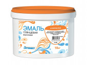 Эмаль для наружных и внутренних работ супербелая глянцевая «Оптимист» 10 кг Е306 - С-000113804