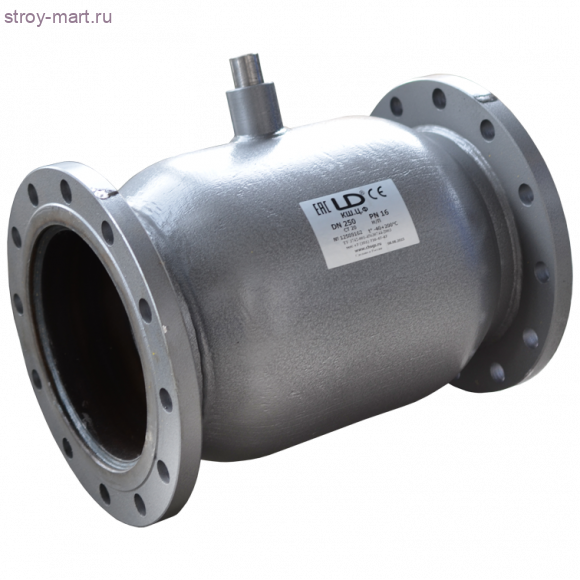 Кран шаровой сталь Ду 80 Ру16 фл LD - 007-1428 Кран шаровой сталь Ду 80 Ру16 фл LD - 007-1428