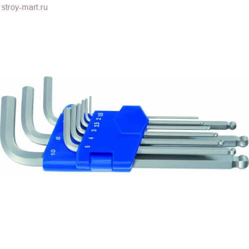 Набор угловых шестигранных ключей 5081343-9 - HE-50813438280 Набор угловых шестигранных ключей 5081343-9 - HE-50813438280