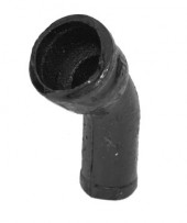 Отвод косой канализационный чугунный - Ду100 135гр. Отвод косой канализационный чугунный - Ду100 135гр.