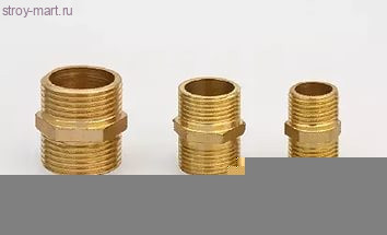 Ниппель латунный ЦВЕТЛИТ - Ду20х15 CDFA0111A20001 Ниппель латунный ЦВЕТЛИТ - Ду20х15 CDFA0111A20001